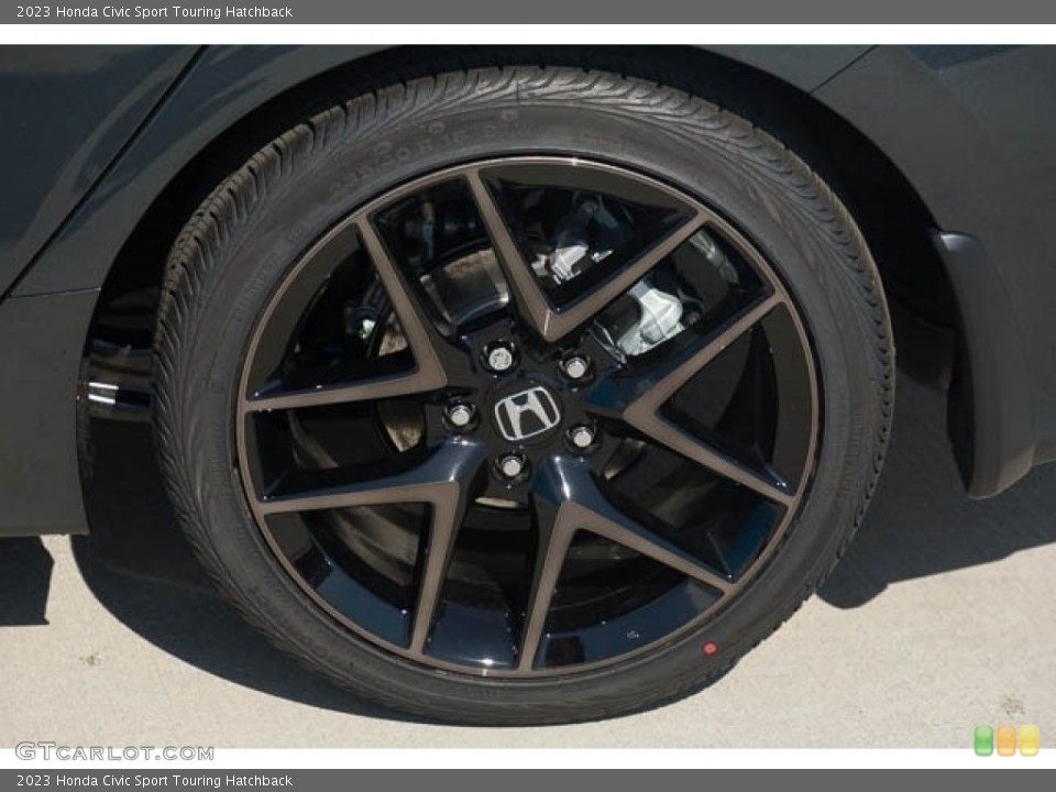 2023 Honda Civic Sport Touring Hatchback Wheel and Tire Photo #145761391
