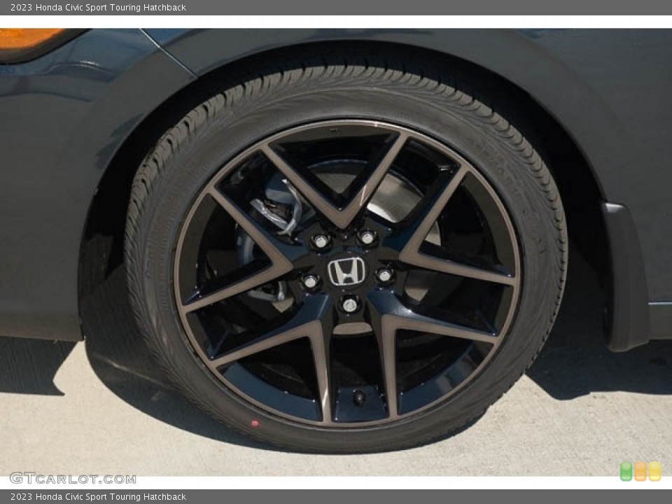2023 Honda Civic Sport Touring Hatchback Wheel and Tire Photo #145761412