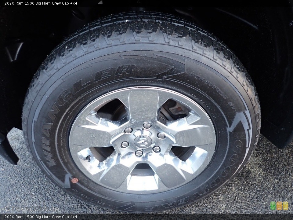 2020 Ram 1500 Big Horn Crew Cab 4x4 Wheel and Tire Photo #145764312