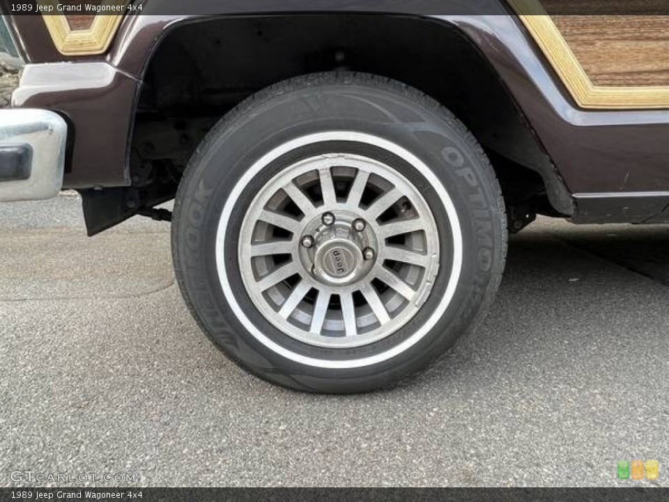 1989 Jeep Grand Wagoneer Wheels and Tires
