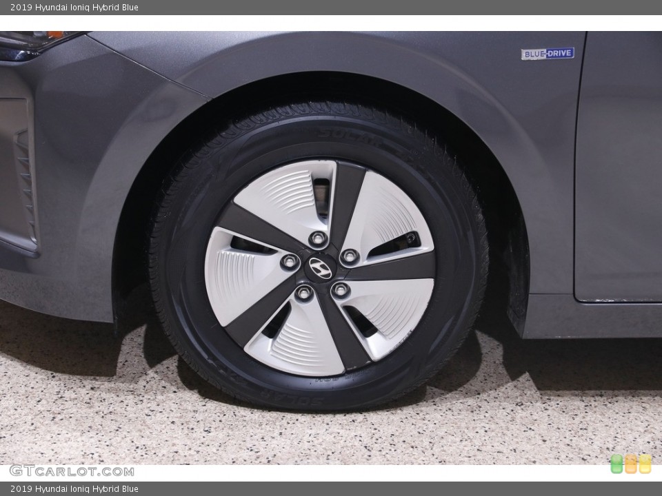 2019 Hyundai Ioniq Hybrid Blue Wheel and Tire Photo #145769964