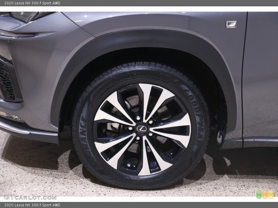 2020 Lexus NX 300 F Sport AWD Wheel and Tire Photo #145774444