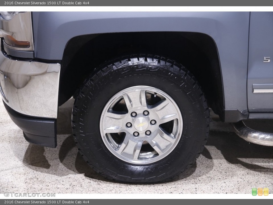 2016 Chevrolet Silverado 1500 LT Double Cab 4x4 Wheel and Tire Photo #145782149