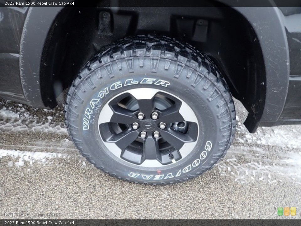 2023 Ram 1500 Rebel Crew Cab 4x4 Wheel and Tire Photo #145787440