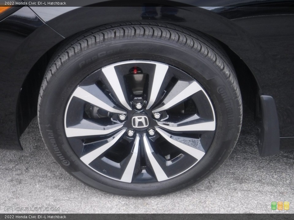 2022 Honda Civic EX-L Hatchback Wheel and Tire Photo #145788064