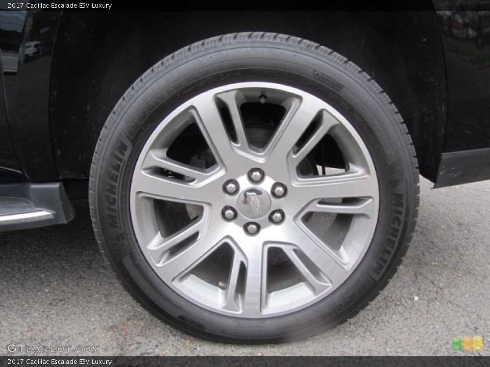 2017 Cadillac Escalade ESV Luxury Wheel and Tire Photo #145794214