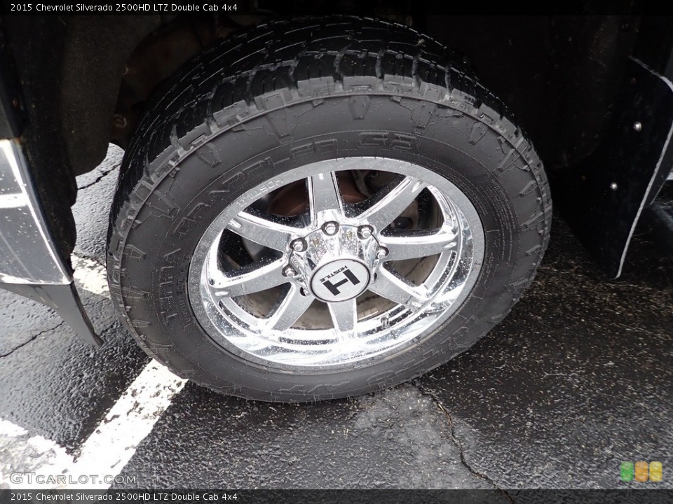2015 Chevrolet Silverado 2500HD Custom Wheel and Tire Photo #145797697