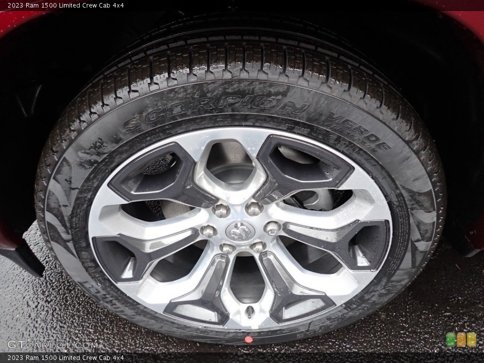 2023 Ram 1500 Limited Crew Cab 4x4 Wheel and Tire Photo #145797748