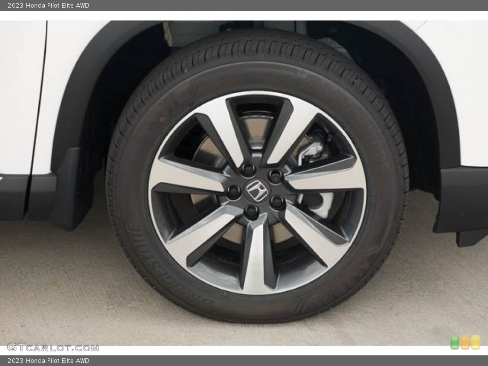 2023 Honda Pilot Elite AWD Wheel and Tire Photo #145799962