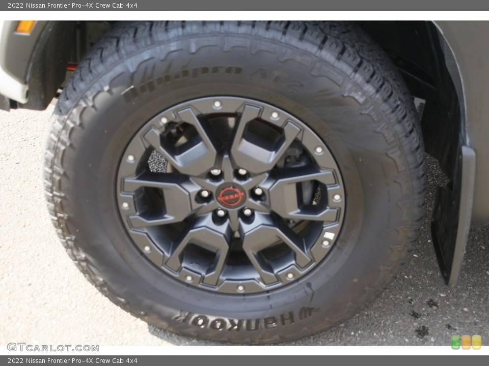 2022 Nissan Frontier Pro-4X Crew Cab 4x4 Wheel and Tire Photo #145800721