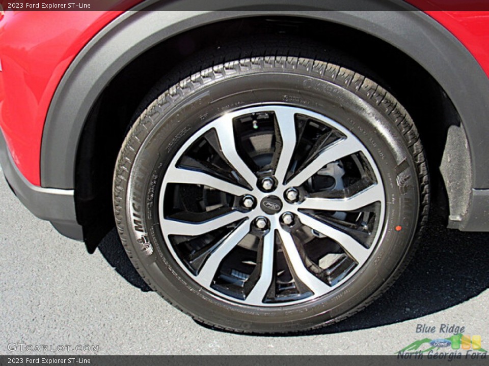 2023 Ford Explorer ST-Line Wheel and Tire Photo #145803948