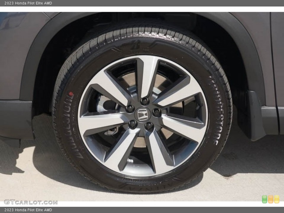 2023 Honda Pilot Elite AWD Wheel and Tire Photo #145804803