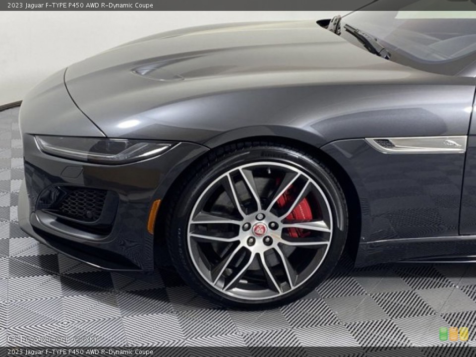 2023 Jaguar F-TYPE P450 AWD R-Dynamic Coupe Wheel and Tire Photo #145815185