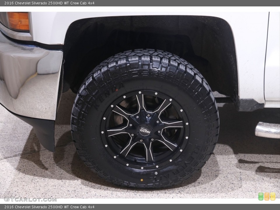 2016 Chevrolet Silverado 2500HD Custom Wheel and Tire Photo #145817354