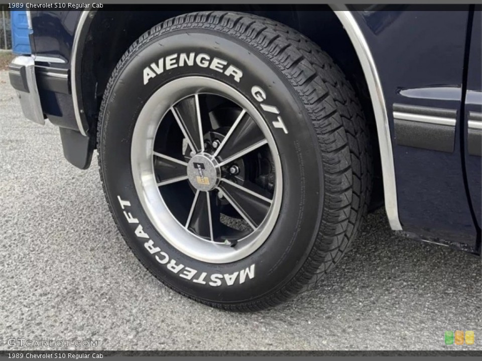 1989 Chevrolet S10 Custom Wheel and Tire Photo #145820159