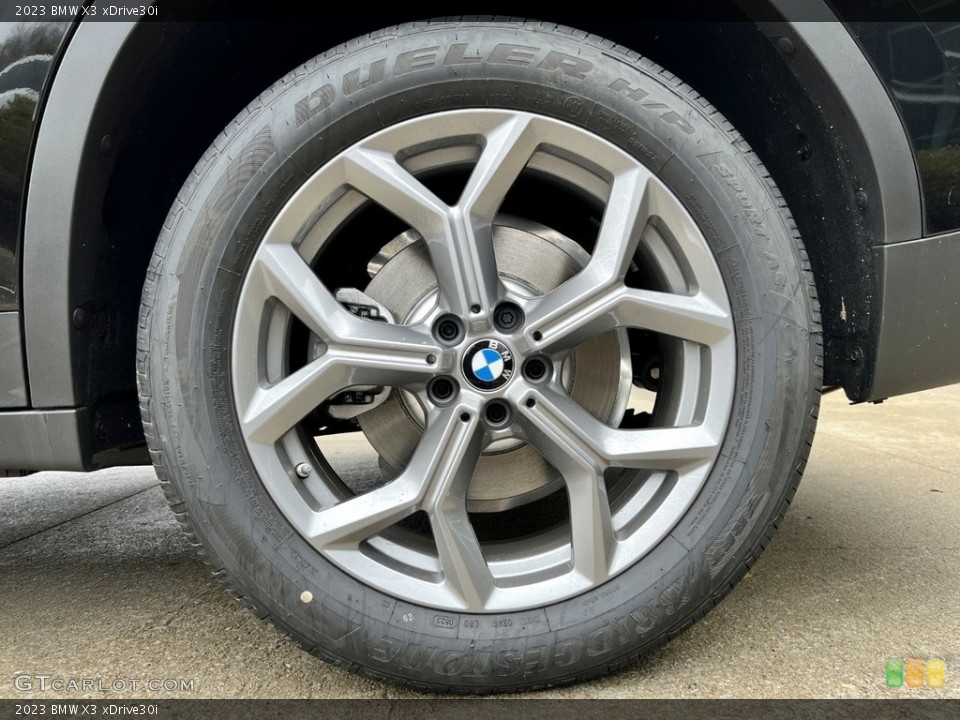 2023 BMW X3 xDrive30i Wheel and Tire Photo #145821095