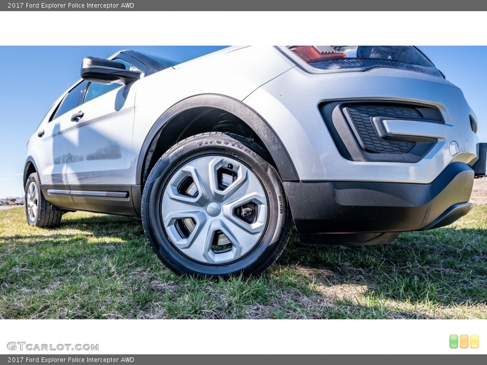 2017 Ford Explorer Police Interceptor AWD Wheel and Tire Photo #145834137