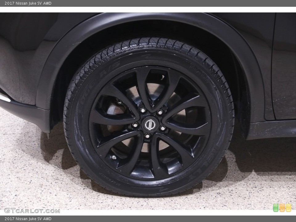 2017 Nissan Juke SV AWD Wheel and Tire Photo #145836756