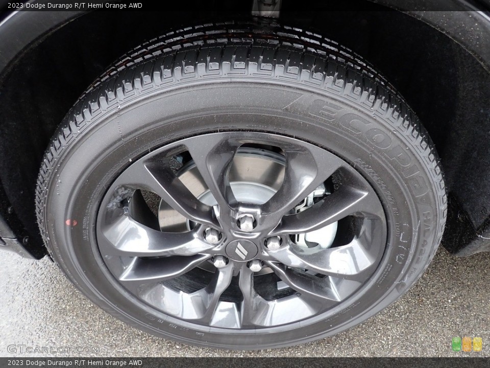 2023 Dodge Durango R/T Hemi Orange AWD Wheel and Tire Photo #145837044