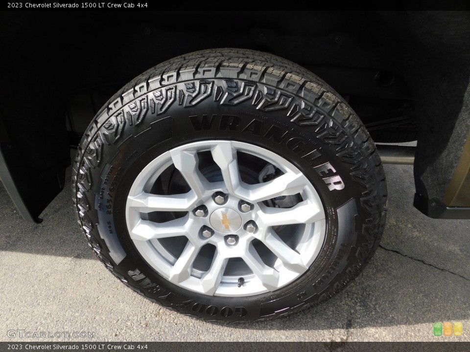 2023 Chevrolet Silverado 1500 LT Crew Cab 4x4 Wheel and Tire Photo #145837299