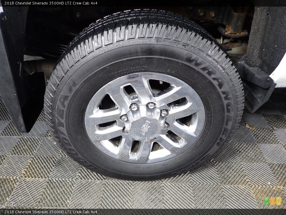 2018 Chevrolet Silverado 3500HD LTZ Crew Cab 4x4 Wheel and Tire Photo #145838121