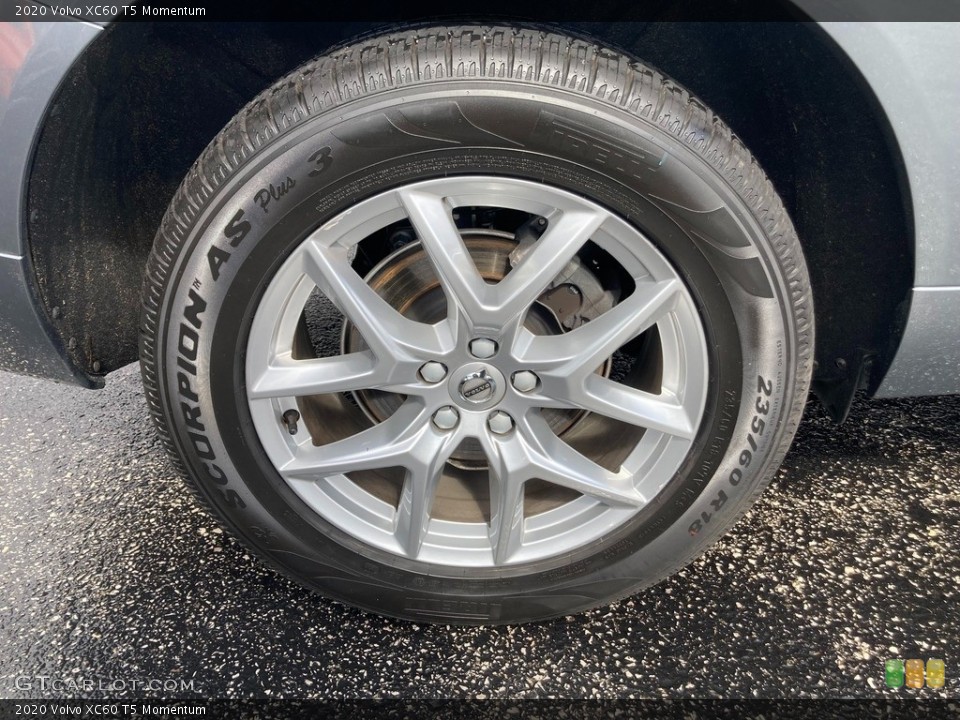 2020 Volvo XC60 T5 Momentum Wheel and Tire Photo #145841015