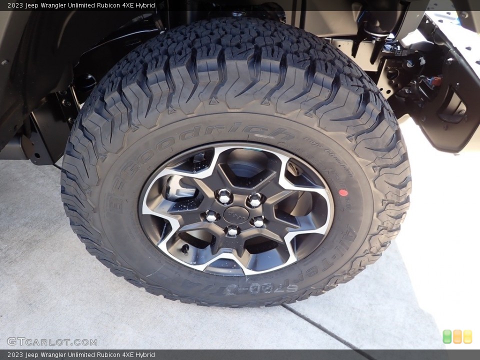 2023 Jeep Wrangler Unlimited Rubicon 4XE Hybrid Wheel and Tire Photo #145844173