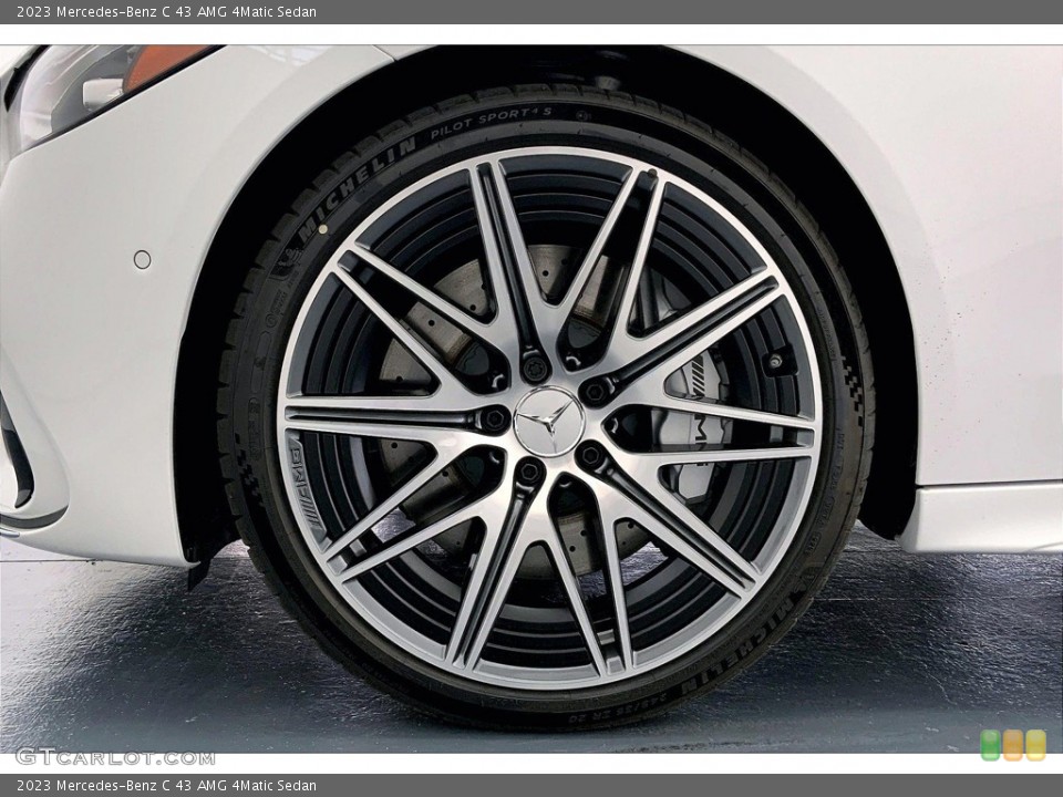 2023 Mercedes-Benz C 43 AMG 4Matic Sedan Wheel and Tire Photo #145848017