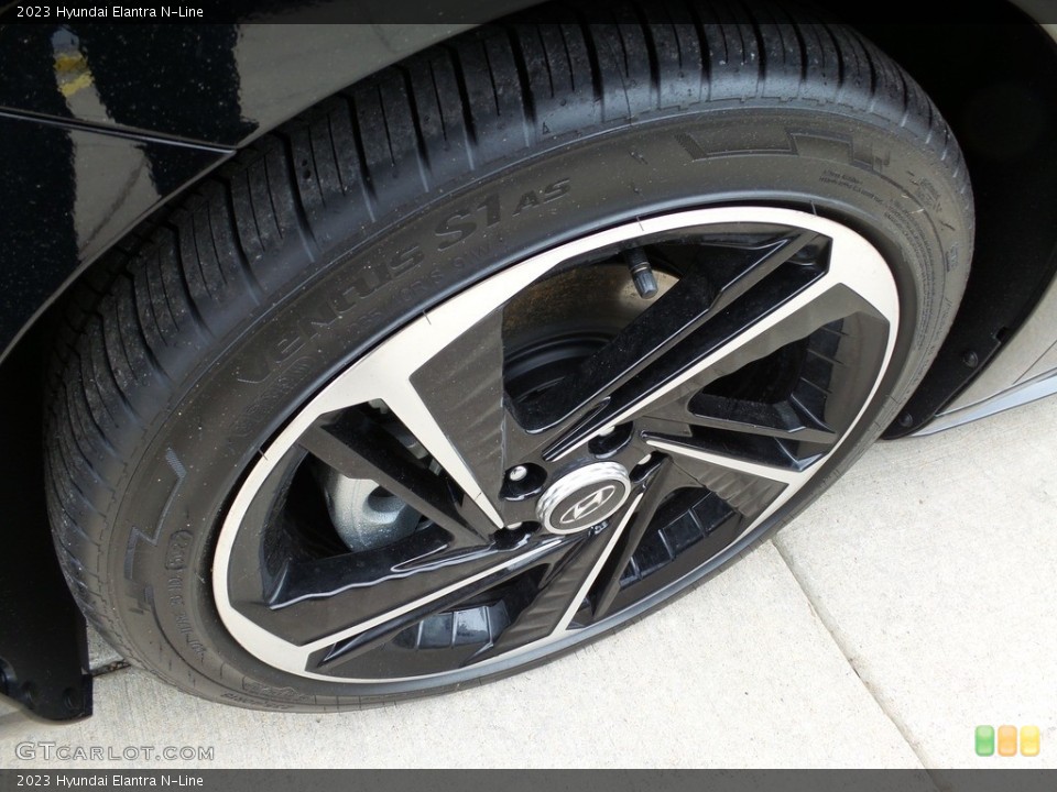 2023 Hyundai Elantra N-Line Wheel and Tire Photo #145850123