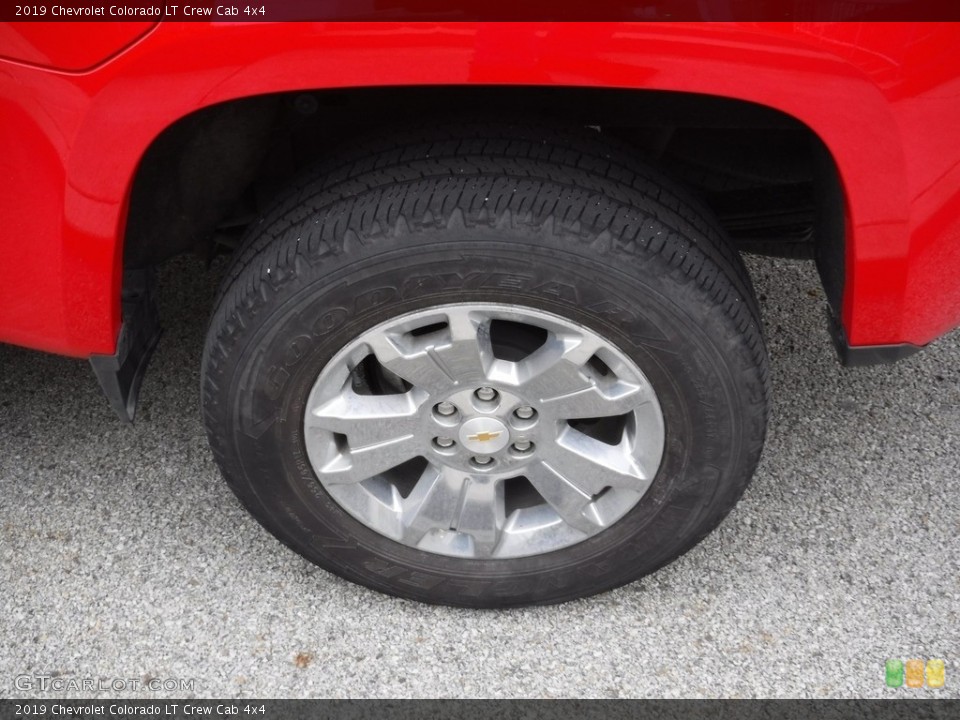 2019 Chevrolet Colorado LT Crew Cab 4x4 Wheel and Tire Photo #145850168