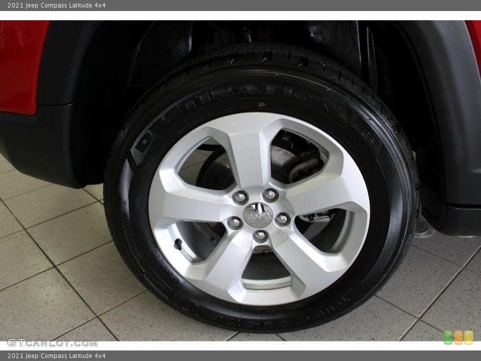 2021 Jeep Compass Latitude 4x4 Wheel and Tire Photo #145852576