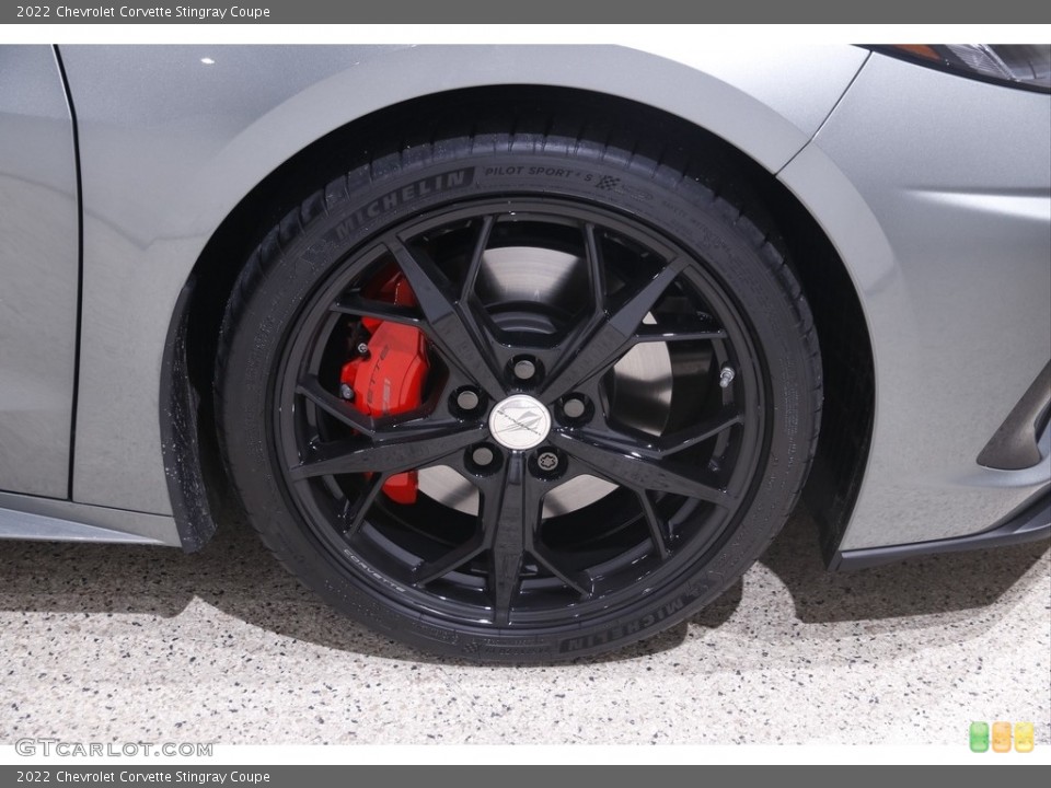 2022 Chevrolet Corvette Stingray Coupe Wheel and Tire Photo #145854715