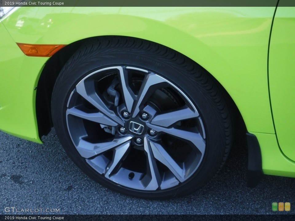 2019 Honda Civic Touring Coupe Wheel and Tire Photo #145860577
