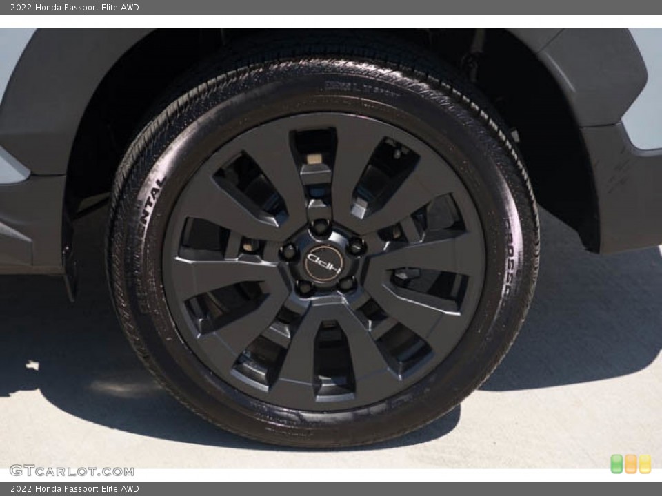 2022 Honda Passport Elite AWD Wheel and Tire Photo #145862260