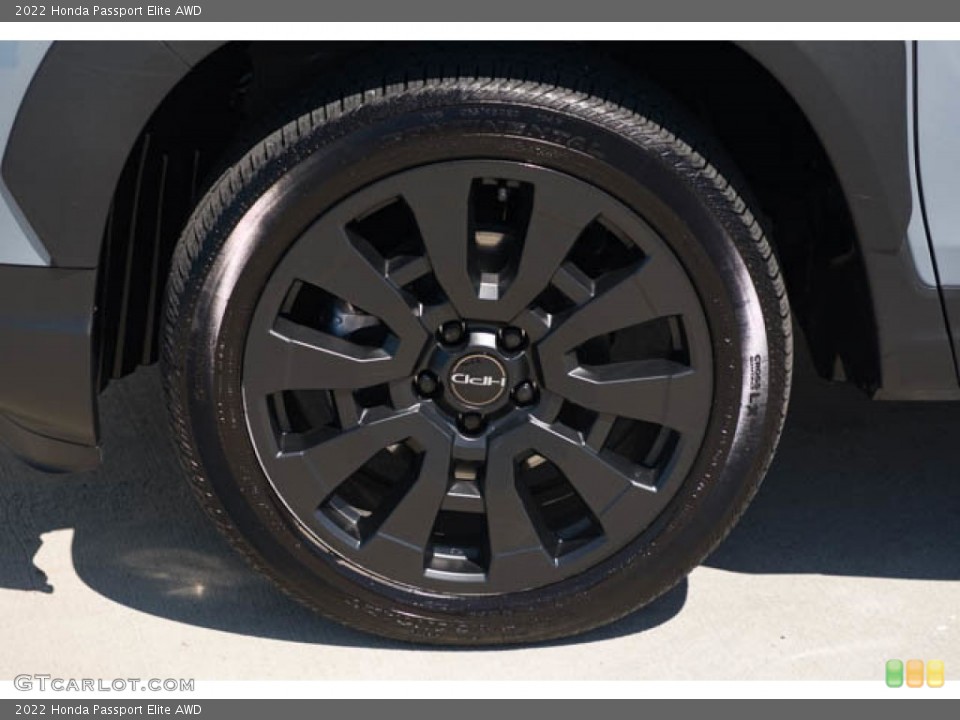 2022 Honda Passport Elite AWD Wheel and Tire Photo #145862275
