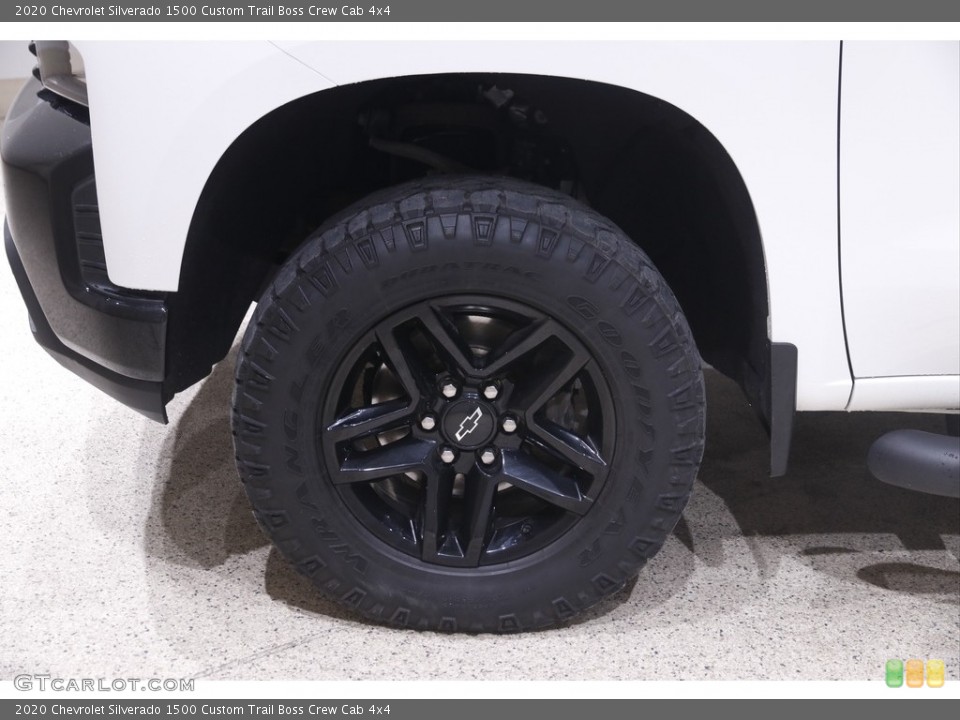 2020 Chevrolet Silverado 1500 Custom Trail Boss Crew Cab 4x4 Wheel and Tire Photo #145862806