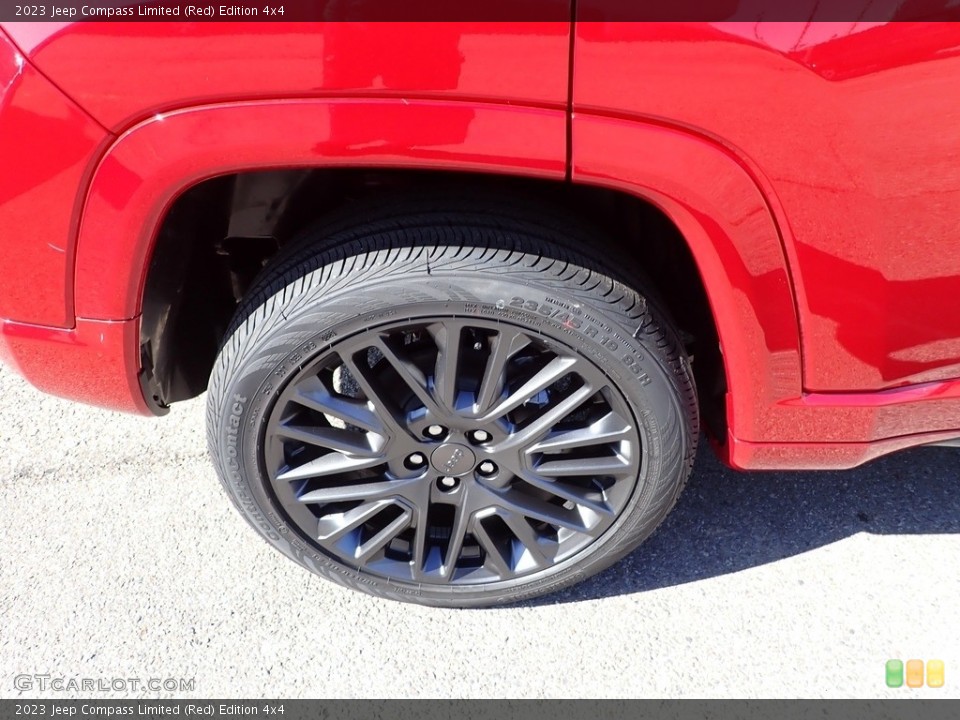 2023 Jeep Compass Limited (Red) Edition 4x4 Wheel and Tire Photo #145863709