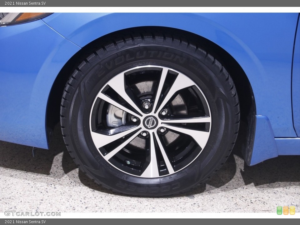 2021 Nissan Sentra SV Wheel and Tire Photo #145864780