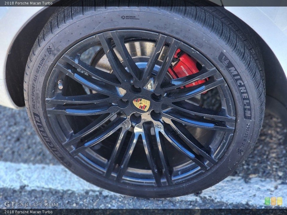 2018 Porsche Macan Turbo Wheel and Tire Photo #145864951
