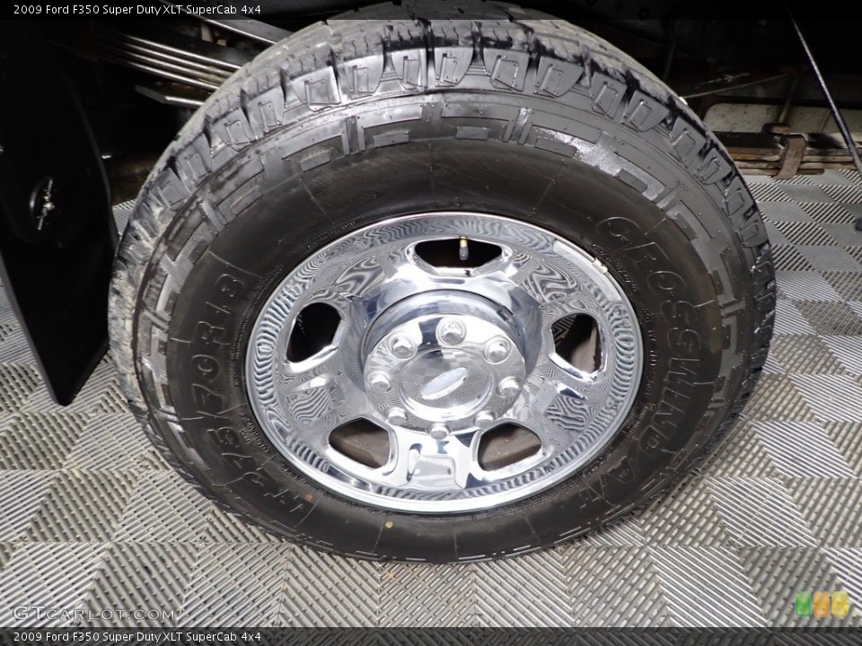 2009 Ford F350 Super Duty XLT SuperCab 4x4 Wheel and Tire Photo #145865815