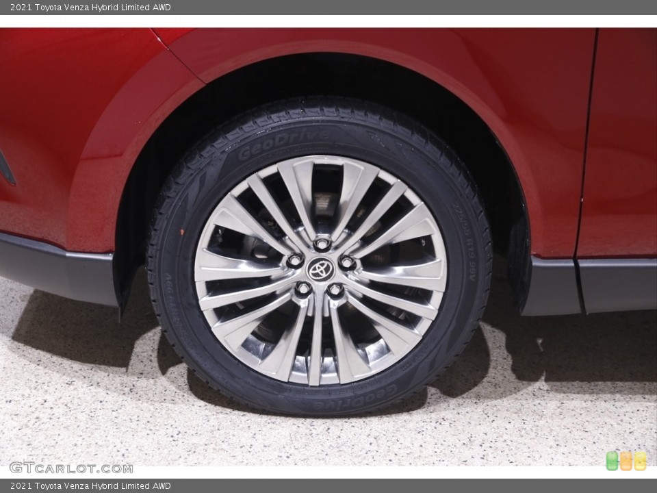 2021 Toyota Venza Hybrid Limited AWD Wheel and Tire Photo #145869814