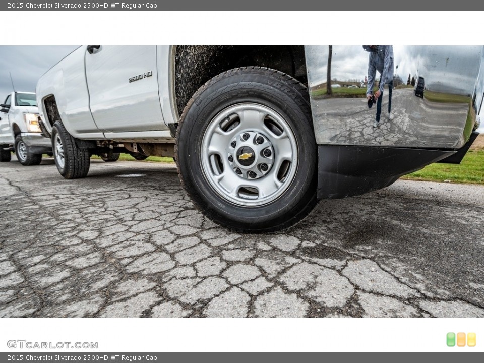 2015 Chevrolet Silverado 2500HD WT Regular Cab Wheel and Tire Photo #145873630
