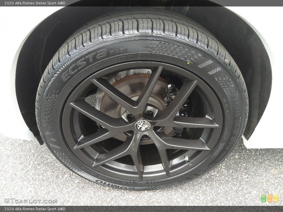 2020 Alfa Romeo Stelvio Sport AWD Wheel and Tire Photo #145902969