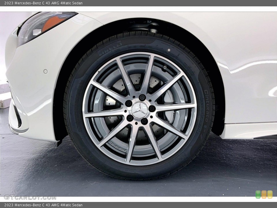 2023 Mercedes-Benz C 43 AMG 4Matic Sedan Wheel and Tire Photo #145903715
