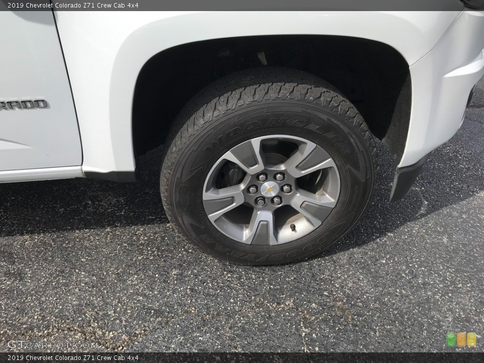 2019 Chevrolet Colorado Z71 Crew Cab 4x4 Wheel and Tire Photo #145904528