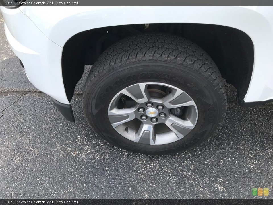 2019 Chevrolet Colorado Z71 Crew Cab 4x4 Wheel and Tire Photo #145904591