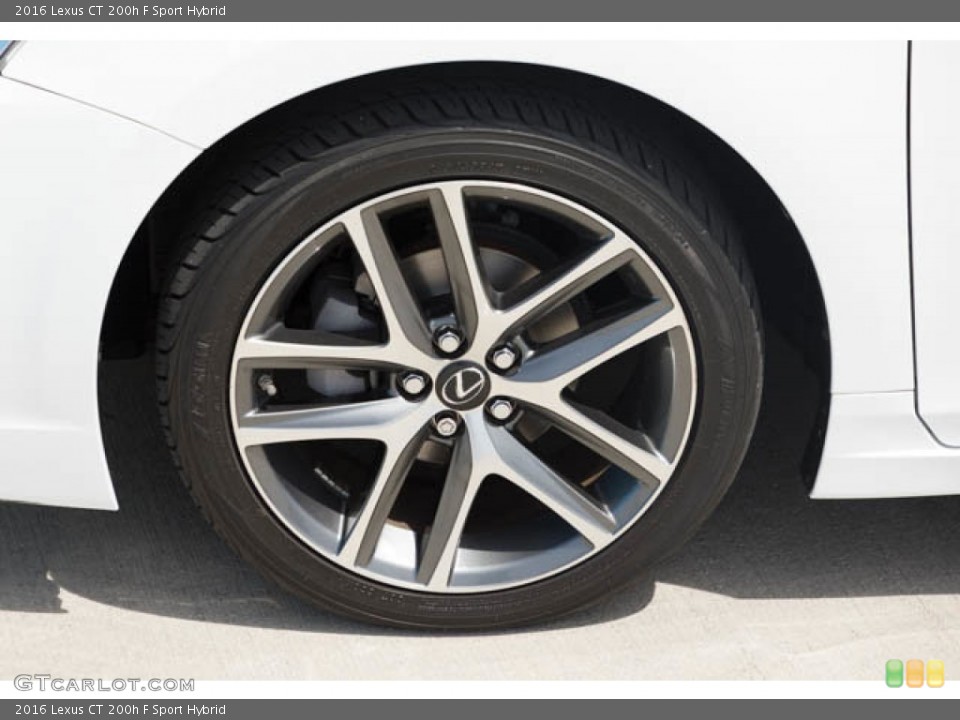 2016 Lexus CT Wheels and Tires