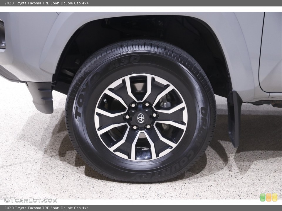 2020 Toyota Tacoma TRD Sport Double Cab 4x4 Wheel and Tire Photo #145909641