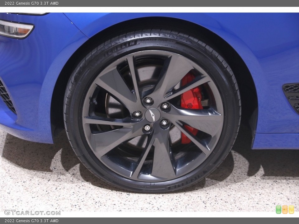 2022 Genesis G70 3.3T AWD Wheel and Tire Photo #145924024