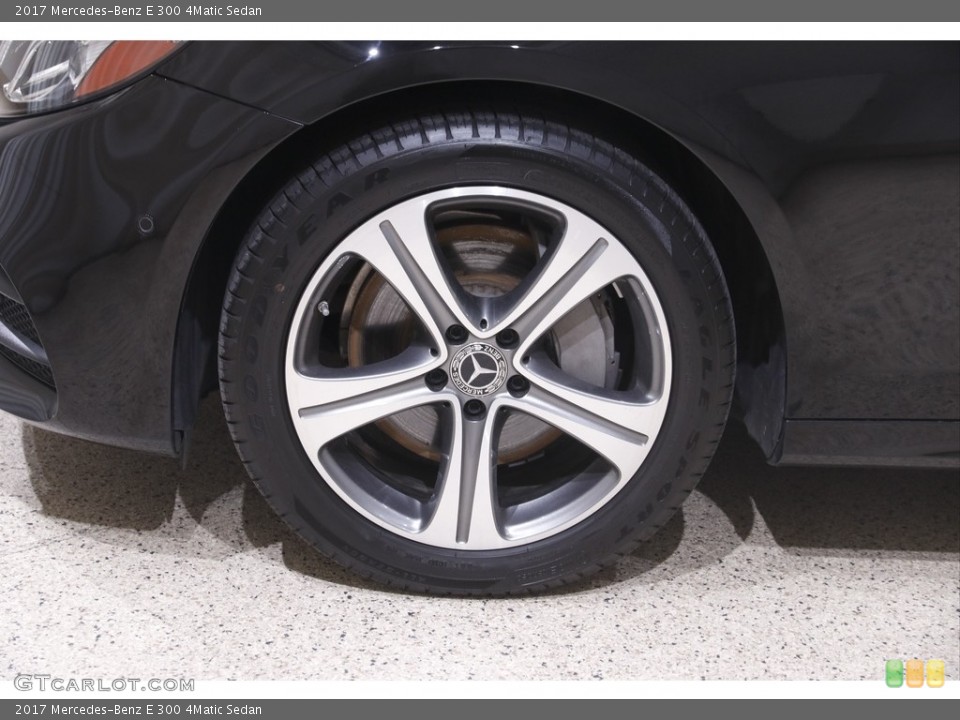 2017 Mercedes-Benz E Wheels and Tires